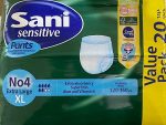 Adult Diapers - Sani Medical Diapers Shorts For Elderly, Contains Hygienic Packaging - Size XL - 20 Pieces