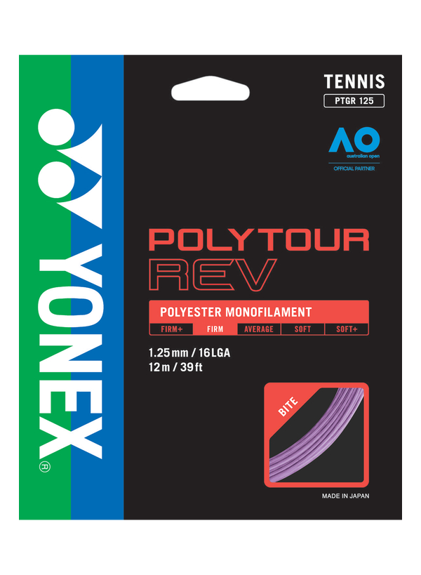 Yonex Poly True Tennis Racket String Set - Tennis Racquet String 1.25ml - 12m