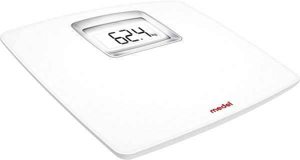 Medel Digital Weight Scale - Sensitive Scale with LCD Screen - Maximum User Weight 180 Kg