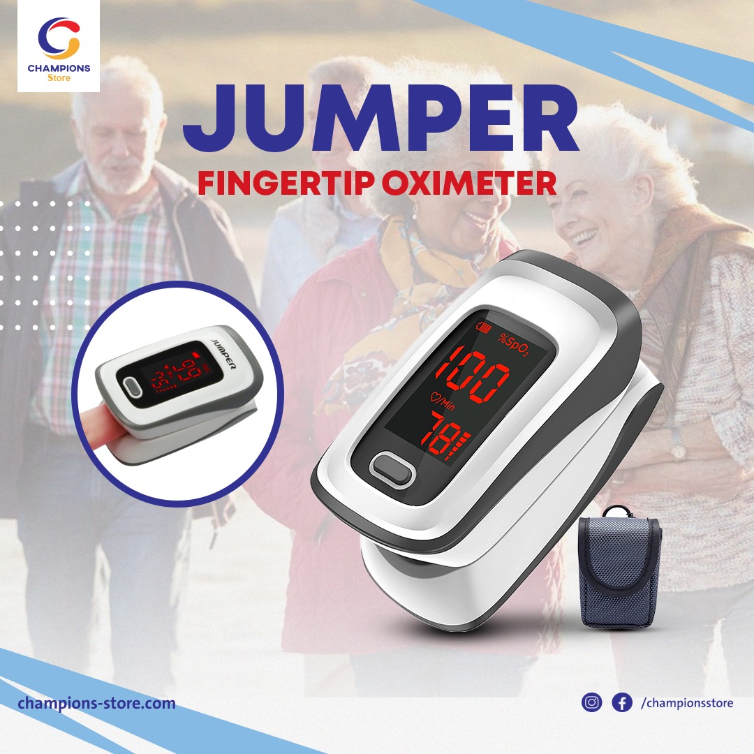 Jumper Pulse Oximeter - Fingertip Heart Rate Monitor - JPD-500E